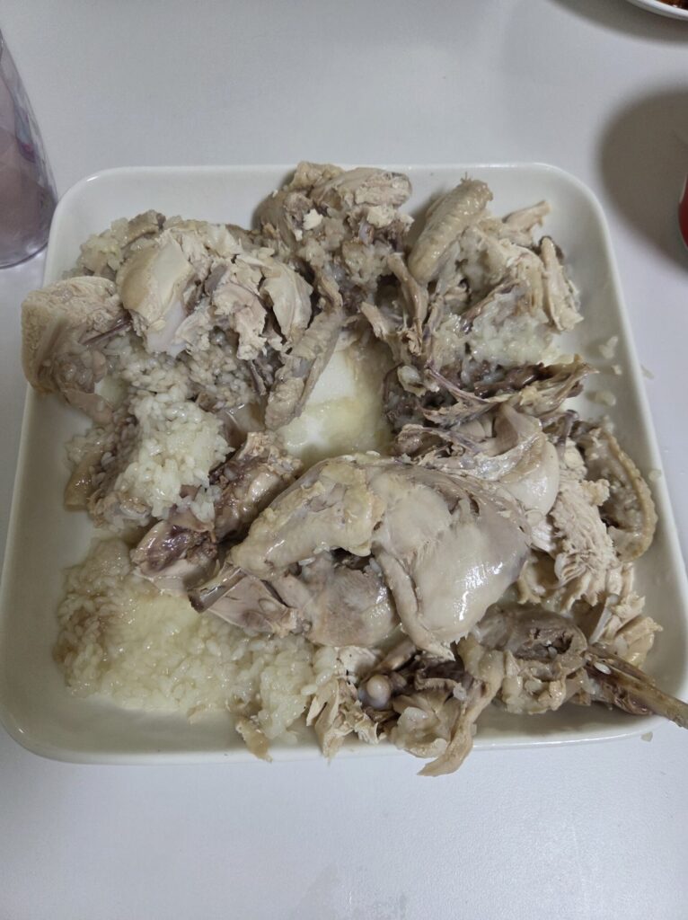 삼계탕 끓이는 방법 완성