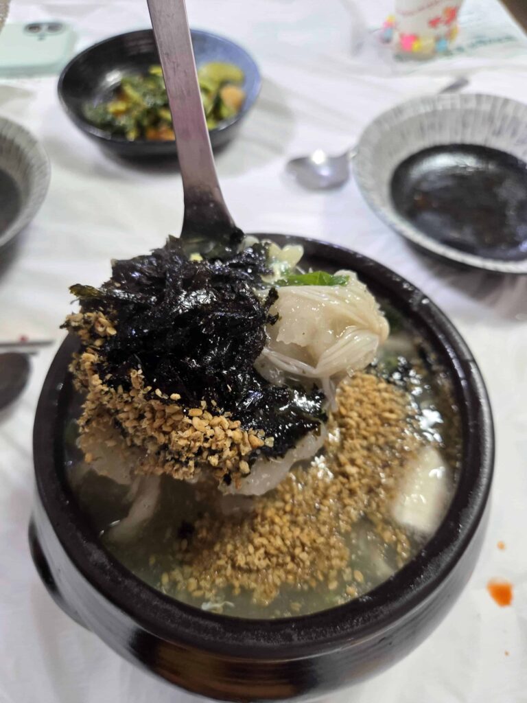 양양 전통시장 공가네 감자옹심이