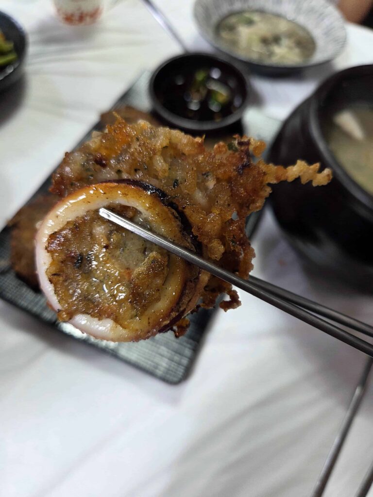 양양 전통시장 공가네 감자옹심이
